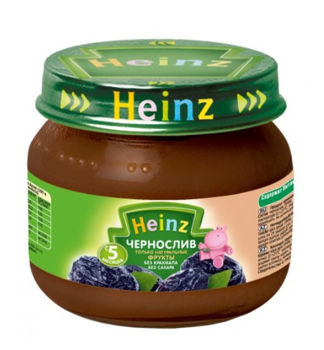 Piure Heinz prune uscate (5+ luni), 80g 