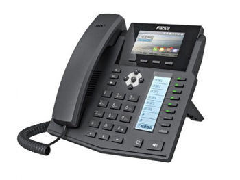 Fanvil X5U Black, High-end IP phone, Colour Display 