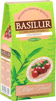 cumpără Ceai verde Basilur Magic Fruits, Cranberry, 100 g în Chișinău 