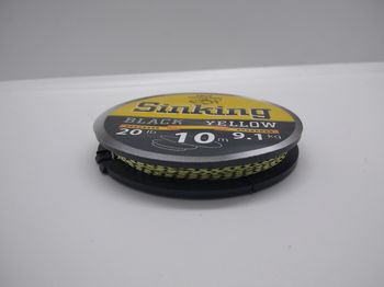 Material pentru forfac Black Yellow 30LB, 13.6kg, 10m 