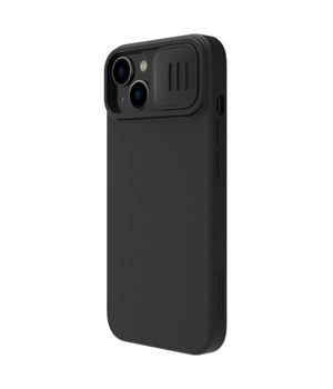 Nillkin Apple iPhone 14, CamShield Silky Magnetic Silicone Case, Elegant Black 
