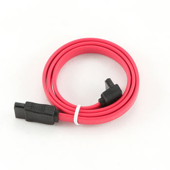 Serial ATA III 50cm data cable with 90 degree bent connector