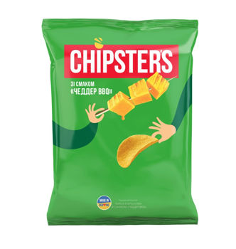 Cips FLINT cu gust cheddar BBQ 100g 