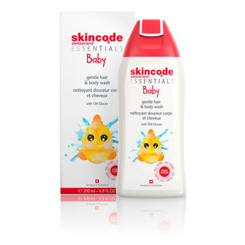 cumpără Skincode Essentials Baby Gel de curățare delicat pentru păr și corp 200ml în Chișinău 