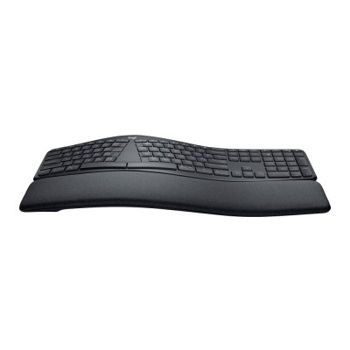 Wireless Keyboard Logitech ERGO K860, Curved keyframe, Split layout, Wrist rest, Tilt legs, 2.4/BT 