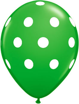 Balon cu Heliu in Buline - Verde 