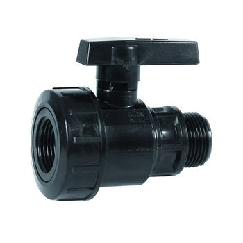 cumpără Robinet bila PVC D. 1.1/2" FE/FI / 10 A  SAB în Chișinău 