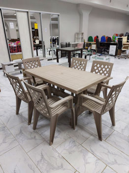 Set masa CT 061 Selvi + 6 scaune CT 007 Erguvan 
