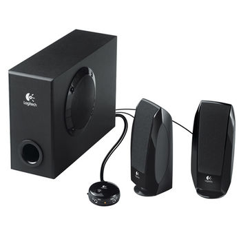 купить Logitech Z313, 2.1/25W RMS, Wired RC, Black в Кишинёве 
