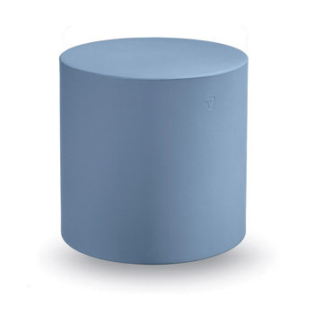 Pouf LYXO COSMOS HOME FITTING CYLINDER SKY BLUE pouf d45 cm HF320-D00450-260 (Taburet pouf cilindru)