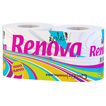Туалетная бумага Renova Olé, 2 слоя (2 рулона) 