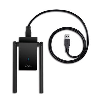 USB3.0 High Gain Wi-Fi 6 Dual Band LAN Adapter TP-LINK "Archer TX20U Plus", AX1800 