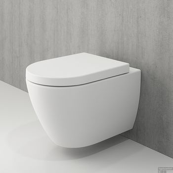 Vas veceu suspendat BOCCHI Venezia Rimless WC cu capac soft close 