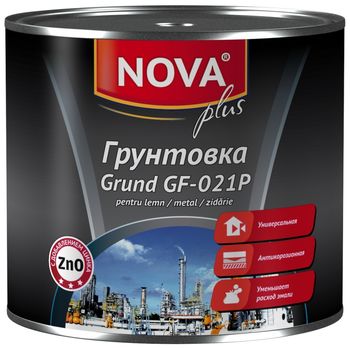 ГРУНТ ГФ-021 П NOVA PLUS 2,7 кг серый 