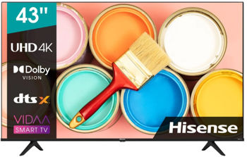 Телевизор Hisense 43" 43A6BG, Black 