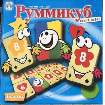 Настольная игра "Руммикуб" (RU) 55047 / 55573 (10464) 