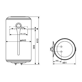 Boiler Atlantic VM 050 D400-1-m 1500 W 