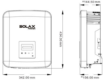 купить X3-MIC-10K-G2 SOALX Инвертор трехфазный On-Grid в Кишинёве 