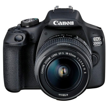 Фотоаппарат Canon 2000D 18-55 III черный+обучение в подарок! 