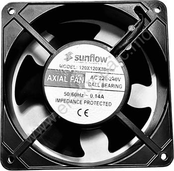 Вентилятор Sunflow AC220-240V / 50/60Hz / 0.14A 