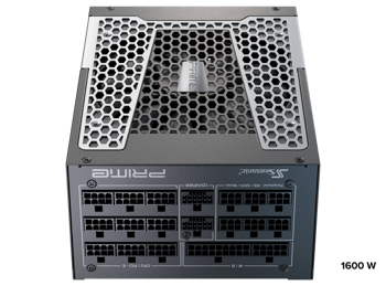 Power Supply ATX 1600W Seasonic Prime PX-1600 80+ Platinum, ATX 3.0, 135mm, Full Modular 