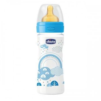 cumpără Chicco Biberon tetină latex  Well Being Boy, 250ml în Chișinău 