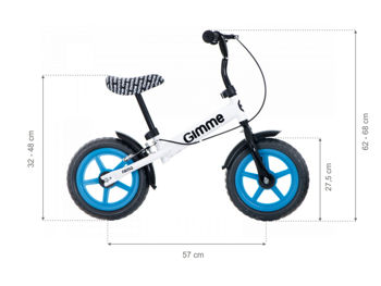Gimme Balance Bike Nemo, Blue 