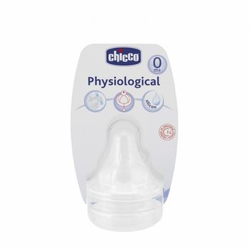 cumpără Chicco Tetină Physiologic anticolici, silicon, flux normal, 0+, 2buc (208112) în Chișinău 