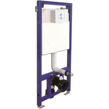 Rezervor WC Visam Slim 80 fara buton (A112-001), cu cadru