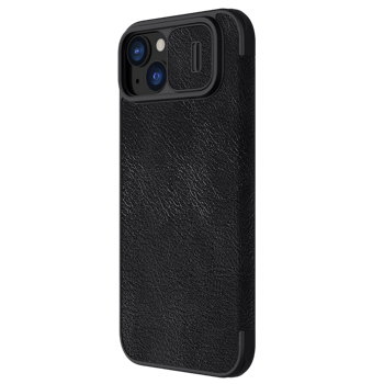 Nillkin Apple iPhone 15 Plus, Qin Pro Black 