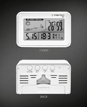 cumpără Desteptator digital cu statie meteoTROTEC BZ01 în Chișinău 