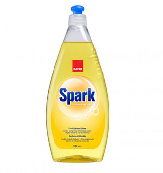 купить Sano Spark средство для мытья посуды Limon,  0,5 л в Кишинёве 