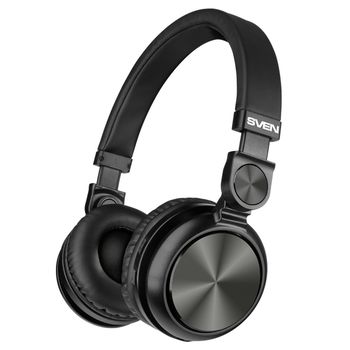 Bluetooth Headset SVEN AP-B650MV with Mic, Black, 4pin 3.5mm mini-jack 