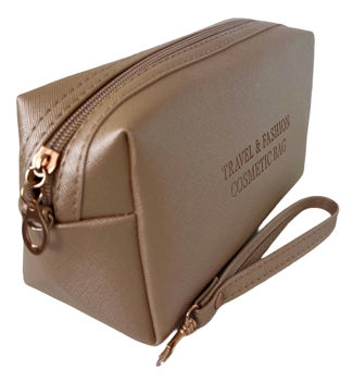 Trusa cosmetica Travel Midi Beige 