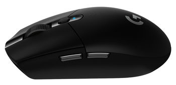 Wireless Gaming Mouse Logitech G305, Optical, 200-12000 dpi, 6 buttons, Ambidextrous, 1xAA, Black 