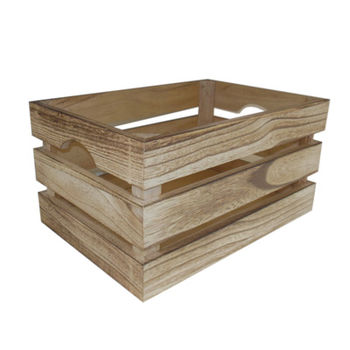 купить Ящик деревянный 310x210x160 мм, коричневый в Кишинёве 