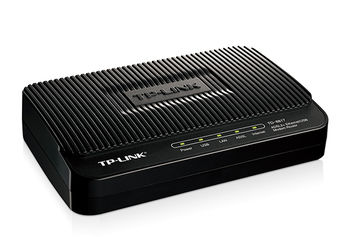 ADSL Router TP-LINK "TD-8817",1xEthernet port+1xUSB, ADSL/ADSL2/ADSL2+, Splitter, Annex A 