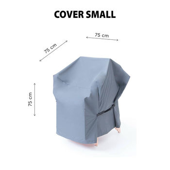Защитный чехол для уличной мебели Nardi COVER SMALL smoke 37000.01.204 (Защитный чехол для уличной мебели Nardi для сада и террасы)