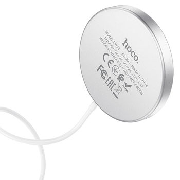 Зарядка беспроводная Hoco CW30 Pro Original series magnetic wireless fast charger 