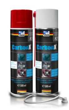 CarbonX K1+K2 Очистка камеры сгорания, клапана 