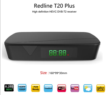 cumpără Redline T20+ receptor DVB/T-2 cu video codul H265 în Chișinău 