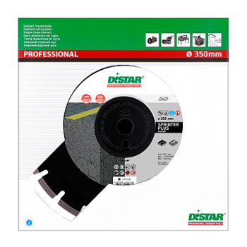 cumpără Disc diamantat Distar 1A1RSS/C1S-W 350x3,2/2,2x10x25,4-21 F4 Sprinter Plus în Chișinău 