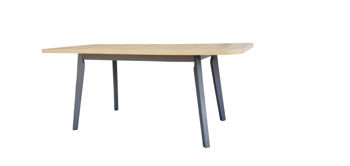Masa extensibila Oslo 6 laminat 80x140/180 blat grandson podstawa grafit 
