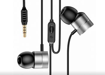 Baseus Earphones 3.5mm Encok H04, Silver 