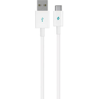 ttec Cable USB to Type-C 2.4A (1.2m), White 