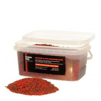 TKMPR1500 - Method & PVA Micropellets Robin Red Mix 1.5kg 