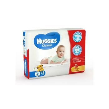 cumpără Huggies (3) Classic Mega Pack (4-9kg)  N74 în Chișinău 