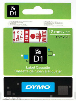 Лента самоклеющаяся Dymo Label Manager 12mm*7m 
