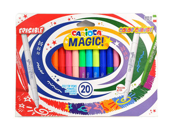 Набор фломастеров Carioca Magic Markers 20шт 