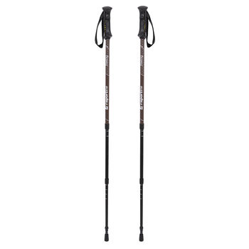 Bastoane trekking 65-135 cm 11474 brown (2887) inSPORTline 